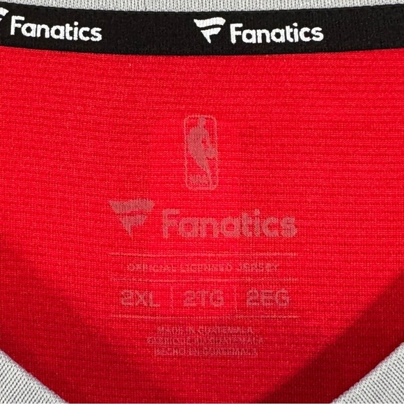 NBA Rockets Gordon #10 Jersey | Fanatics 2XL Red - Picture 4 of 7